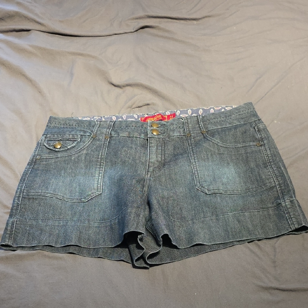 Denim Women’s Shorts - Dark Blue Jean Short